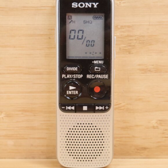 Sony ICD-BX112 Handheld Voice Recorder, 2 GB Flash Memory, Compact Design - Picture 1 of 7